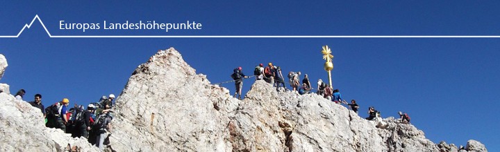 O’zapft is – der höchste Biergarten Deutschlands, die Zugspitze (2962m)