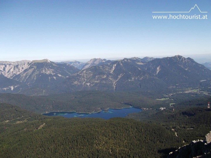 Einer Gondel direkt in den Eibsee wär ich gar nicht abgeneigt.