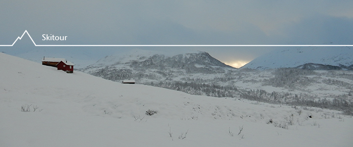 Skitourenauftakt: Bjørndalskamben in Myrkdalen