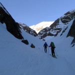 Nicht mehr weit, dann sind wir auf dem Gletscher.