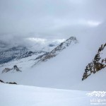 Mal mehr, mal weniger. Wolken begleiten uns auch an diesem Tag!