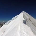 Blick zum Gipfel